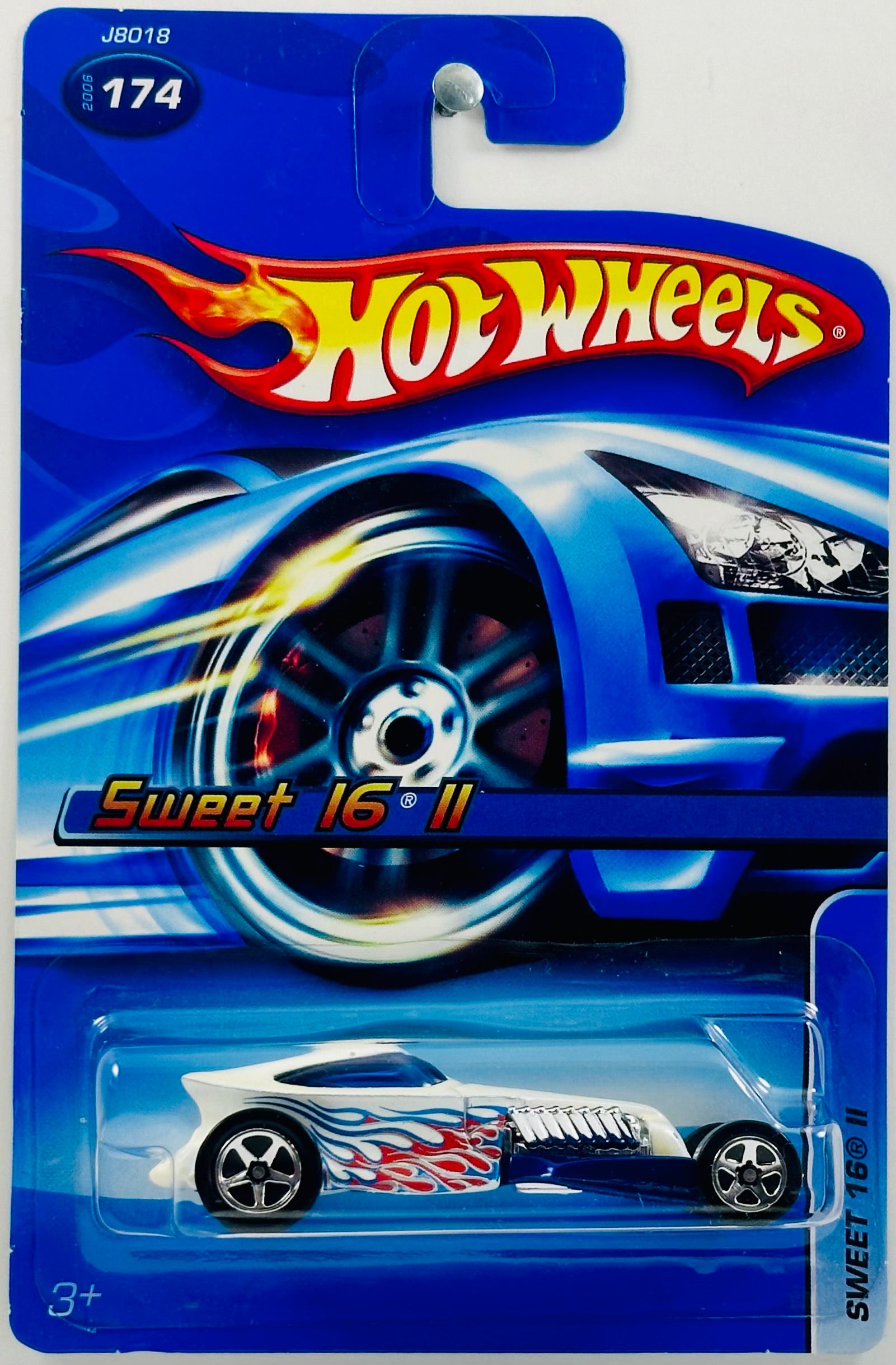 Hot Wheels 2006 - Collector # 174/223 - Sweet 16 II - White - USA