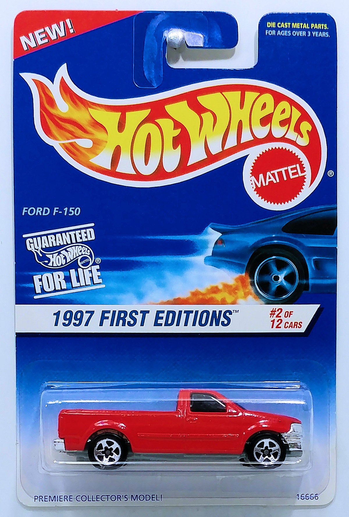 Hot Wheels 1997 - Collector # 513 - First Editions 2/12 - Ford F
