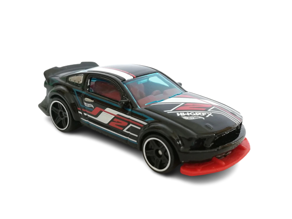 Hot Wheels 2019 - Collector # 044/250 - HW Game Over 5/5 - 2005 Ford Mustang - Black - USA