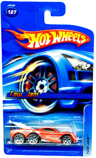 Hot Wheels 2006 - Collector # 127/223 - Tow Jam - Metallic Orange - USA Card