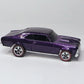 Hot Wheels 2006 - Collector # 098/223 - Red Line 3/5 - 1968 Nova - Purple - 5 Spokes with Red Lines - USA '07 Card with Instant Win Promo - MPN J3424