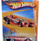 Hot Wheels 2010 - Collector # 059/240 - Track Stars 03/12 - Prototype H-24 - Red - USA Instant Win Card with Key Chain