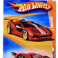 Hot Wheels 2010 - Collector # 060/240 - Track Stars 04/12 - Impavido 1 - Red - USA Card