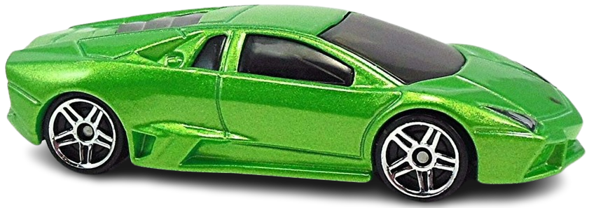 Hot Wheels 2010 - Collector # 071/240 - HW Garage 3/10 - Lamborghini Reventon - Metallic Green - USA
