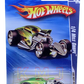 Hot Wheels 2010 - Collector # 140/240 - HW Hot Rods 2/10 - 1/4 Mile Coupe - Green Metallic with Flames - USA Card