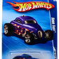 Hot Wheels 2010 - Collector # 147/240 - HW Hot Rods 09/10 - Sooo Fast - Blue - Flames - OH5SP Wheels - USA Card