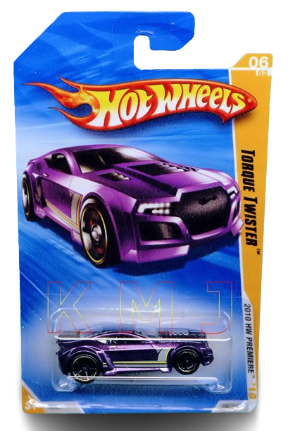 Hot Wheels 2010 - Collector # 006/240 - New Models 06/44 - Torque Twister - Purple - USA