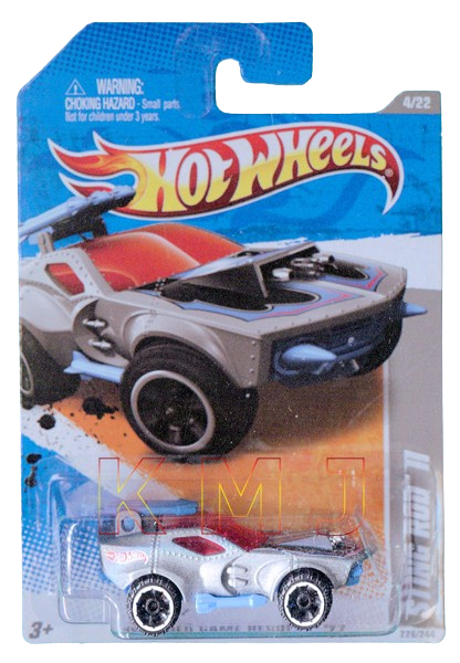 Hot Wheels 2011 - Collector # 226/244 - HW Video Game Heroes 4/22 - Sting Rod II - Satin Gray - USA Card