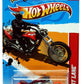 Hot Wheels 2012 - Collector # 203/247 - Thrill Racers / Volcano - Blast Lane - Dark Red / Flames / #13 - USA