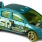 Hot Wheels 2012 - Collector # 188/247 - Thrill Racers / Swamp Rally - Mitsubishi 2008 Lancer Evolution - Turquoise / #37 / Various Racing Decals - USA