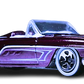 Hot Wheels 2005 - Classics Series 1 # 13/25 - 1963 T-Bird - Spectraflame Purple - 7 Spoke White Walls - Metal/Metal