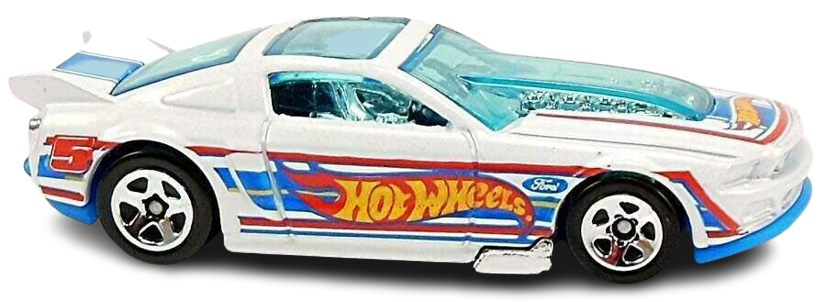 Hot Wheels 2013 - Collector # 106/250 - HW Racing: HW Race Team - New Models - '13 Ford Mustang GT - White - USA