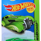 Hot Wheels 2014 - Collector # 204/250 - HW Workshop / HW Garage / New Models - Screamliner - Metallic Green - USA Card