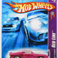 Hot Wheels 2006 - Collector # 100/223 - Red Line Series 5/5 - 1969 Pontiac Firebird - Magenta - Red Lines on 5 Spokes - USA