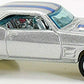 Hot Wheels 2005 - Collector # 005/183 - First Editions / Realistix 5/20 - 1969 Pontiac Firebird T/A - Silver / Red & Blue Racing Stripes - 5 Spokes - KMart Exclusive - USA '05 Card