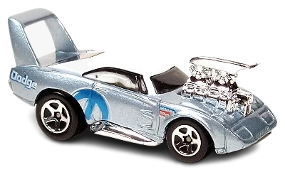 Hot Wheels 2006 - Collector # 065/223 - Mopar Madness 05/05 - 1969 Dodge Charger Daytona - Light Blue - USA