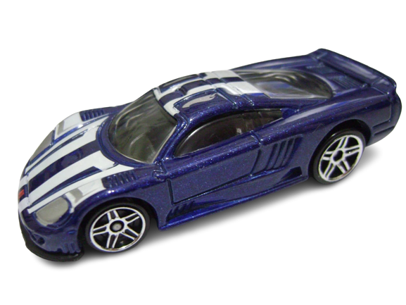 Hot Wheels 2006 - Collector # 180/223 - Saleen S7 - Metallic Dark Blue - USA