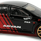 Hot Wheels 2020 - Collectors # 069/250 - HW Speed Graphics 1/10 - 2008 Lancer Evolution - Black / ADVAN
