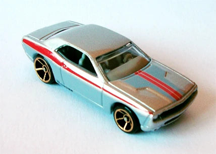 Hot Wheels 2009 - Collector # 128/190 - Faster Than Ever 2/10 - Dodge Challenger Concept - Silver