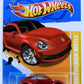 Hot Wheels 2012 - Collector # 024/247 - New Models 24/50 - 2012 Volkswagen Beetle - Metallic Red - M5 Wheels - USA Card