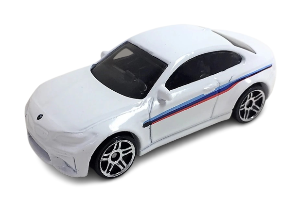 Hot Wheels 2019 - Collector # 200/250 - Factory Fresh 1/10 - 2016 BMW M2 - White - FSC