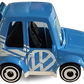 Hot Wheels 2023 - Collector # 221/250 - Tooned 04/05 - Tooned Volkswagen Golf MK1 - Light Blue - IC