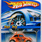 Hot Wheels 2005 - Collector # 185 - Kar Keeper Bonus Car - (Volkswagen) Baja Bug - Orange / #05 - Metal/Metal & 5 Spokes - Kar Keeper