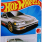 Hot Wheels 2023 - Collector # 148/250 - HW J-Imports 10/10 - '88 Honda CR-X - Satin Gray - Gold 10 Spokes - USA