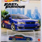 Hot Wheels 2023 - Premium / Fast & Furious # 02/05 - 1999 Nissan Maximum - Blue - Metal/Metal & Real Riders - Mix 3 - Fast & Furious Card