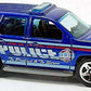 Hot Wheels 2014 - Collector # 044/250 - HW City / Rescue - '07 Chevy Tahoe - Blue / Police - USA Card