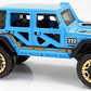 Hot Wheels 2019 - Collector # 013/250 - Baja Breakers 2/10 - '17 Jeep Wrangler - Blue - USA Card