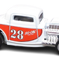 Hot Wheels 2023 - Collector # 124/250 - Retro Racers 7/10 - '32 Ford - White / So-Cal - IC