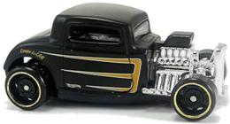 Hot Wheels 2019 - Collector # 105/250 - Rod Squad 4/10 - '32 Ford - Black