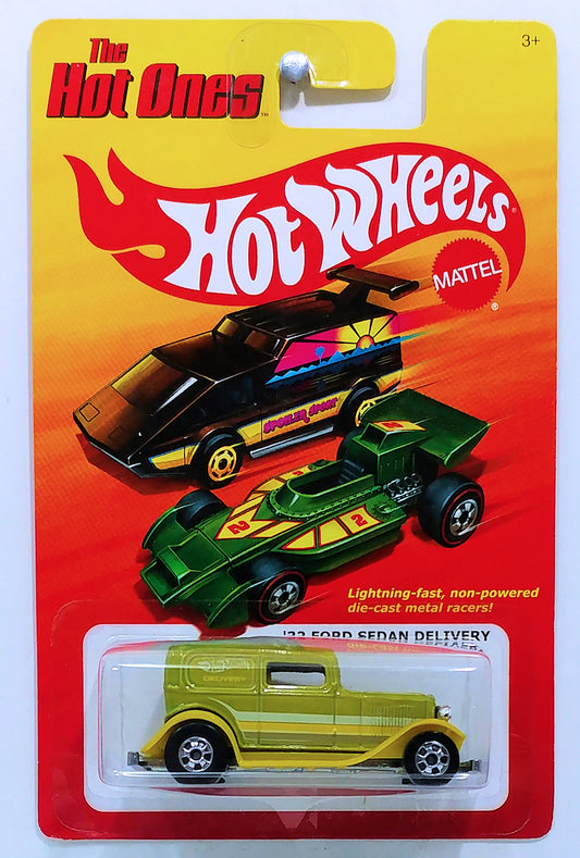 Hot Wheels 2011 - The Hot Ones - '32 Ford Sedan Delivery - Anti-Freeze Green - Metal/Metal & BW Wheels - Lightning Fast Racers!