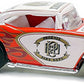 Hot Wheels 2000 - Fire Rods Series 1 # 06/12 - Phoenix, AZ Fire Dept. - '57 Chevy - Red & White - Real Riders - KB Toys Exclusive