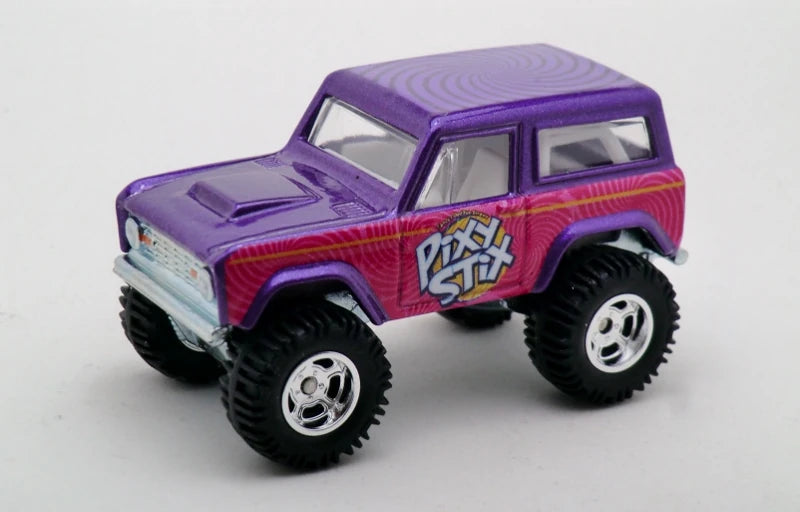 Hot Wheels 2017 - Pop Culture - Nestle Pixy Stix - '67 Ford Bronco - Metal/Metal - Real Riders