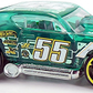 Hot Wheels 2015 - Collector # 140/250 - HW Race / X-Raycers - '69 Chevelle - Transparent Aqua / # 55 - USA