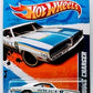 Hot Wheels 2011 - Collector # 166/244 - HW Main Street 6/10 - '69 Dodge Charger - White / Ocala Police 742 - USA Card