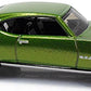 Hot Wheels 2010 - Phil's Garage 31/39 - '69 Pontiac GTO - Metallic Green - Metal/Metal & Real Riders - Toys R Us Exclusive - Thick Blister Card