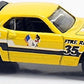 Hot Wheels 2011 - Collector # 169/244 - HW Main Street 9/10 - '70 Ford Mustang Mach 1 - Yellow / Annapolis Fire Rescue - USA Card