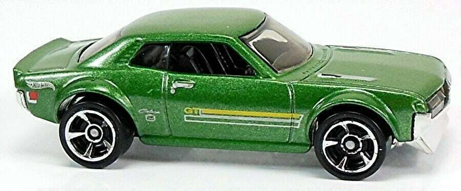 Hot Wheels 2013 - Collector # 069/250 - HW City / Street Power - New Models - '70 Toyota Celica - Green - USA Card