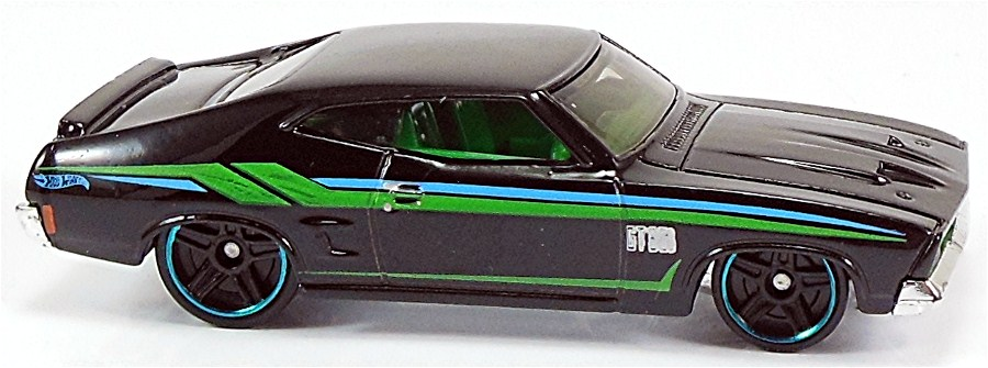 Hot Wheels 2013 - Collector #198/250 - HW Showroom / HW Garage - '73 Ford Falcon XB - Black - USA Card