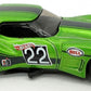 Hot Wheels 2022 - Collector # 021/250 - HW Contoured 1/5 - '76 Greenwood Corvette - Green / # 22 - USA