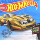 Hot Wheels 2020 - Collector # 034/250 - HW Race Day # 4/10 - '76 Greenwood Corvette - Gold - IC