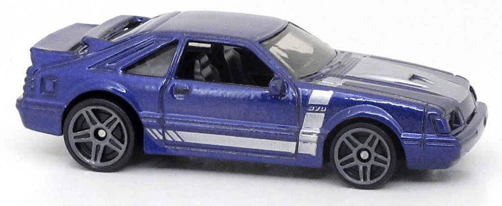 Hot Wheels 2022 - Collector # 221/250 - Muscle Mania 4/10 - '84 Mustang SVO  - Purple - USA