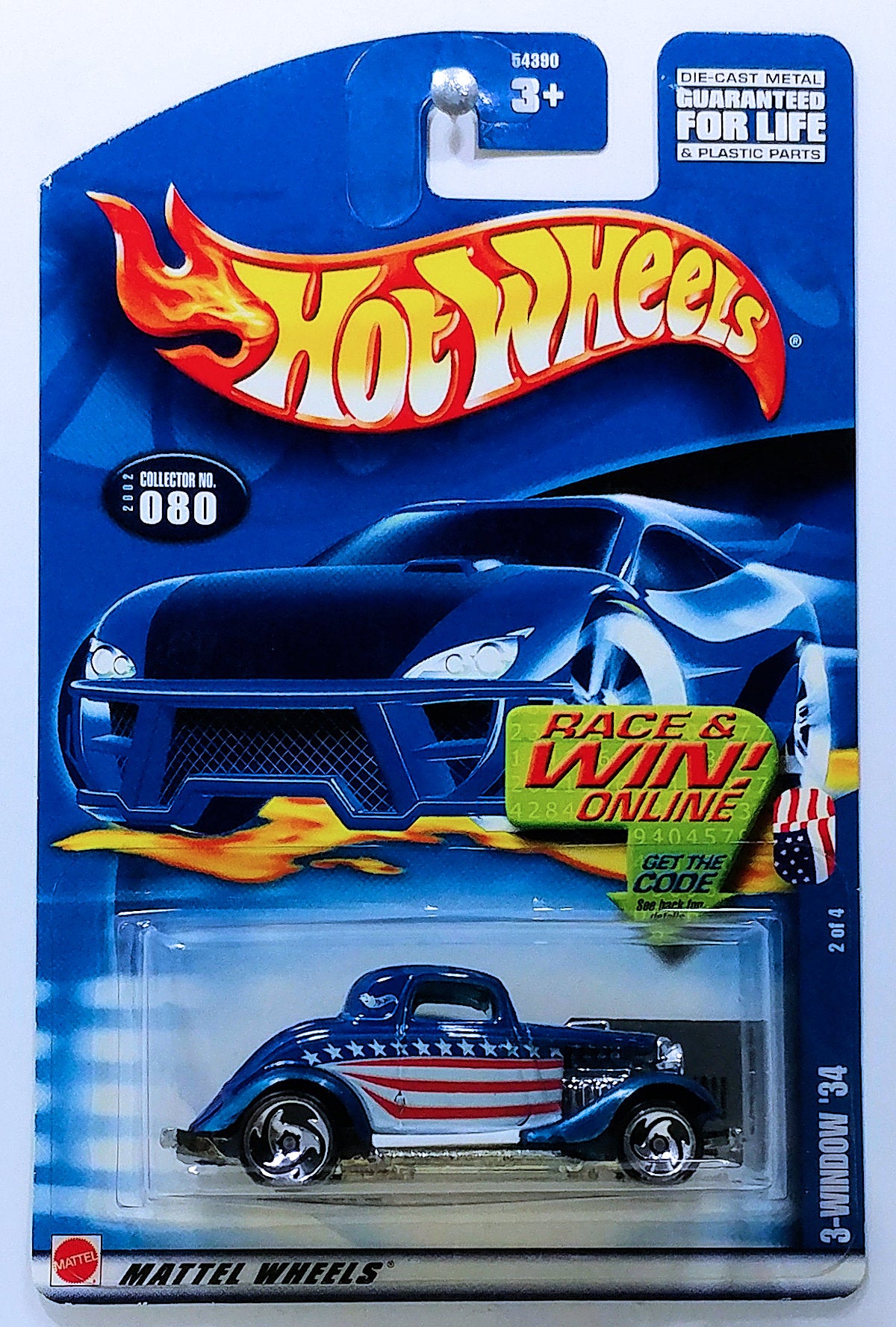 Hot Wheels 2002 Collector 080240 Star Spangled Series 24 3 W Kmj Diecast Ii 0148