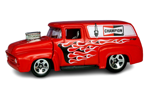 Hot Wheels 2010 - Collector # 107/240 - HW Performance 09/10 - '56 Ford - Red - FSC