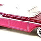 Hot Wheels 2006 - Classics Series 2 # 04/30 - 1957 Chevy Bel Air Convertible - Spectraflame Magenta - Sliver Stripe / White Rear Quater Panel - 7 Spokes with White Lines - Metal/Metal