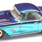 Hot Wheels 2009 - Classics Series 5 # 22/30 - '62 Corvette - Spectraflame Blue - 5 Spokes with Redlines - Metal/Metal - New Casting by Larry Wood