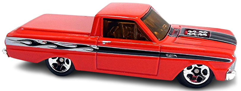 Hot Wheels 2011 - Collector # 041/244 - New Models 41/50 - '65 Ford Ranchero - Red - USA